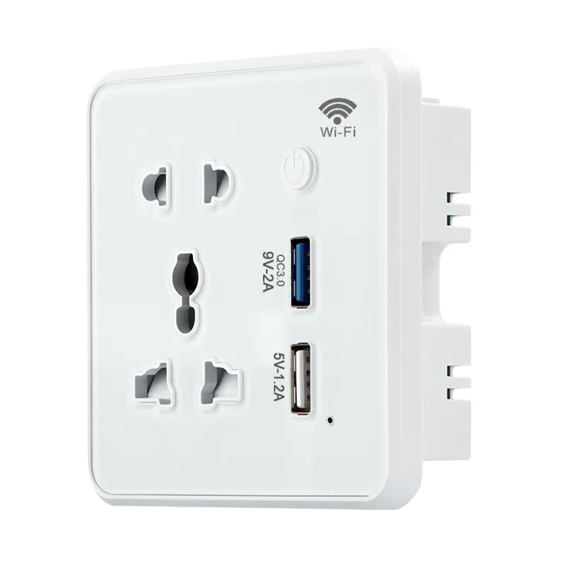 Smart 6 Pin Socket Gang & USB Switch – ButterFly BD image 3