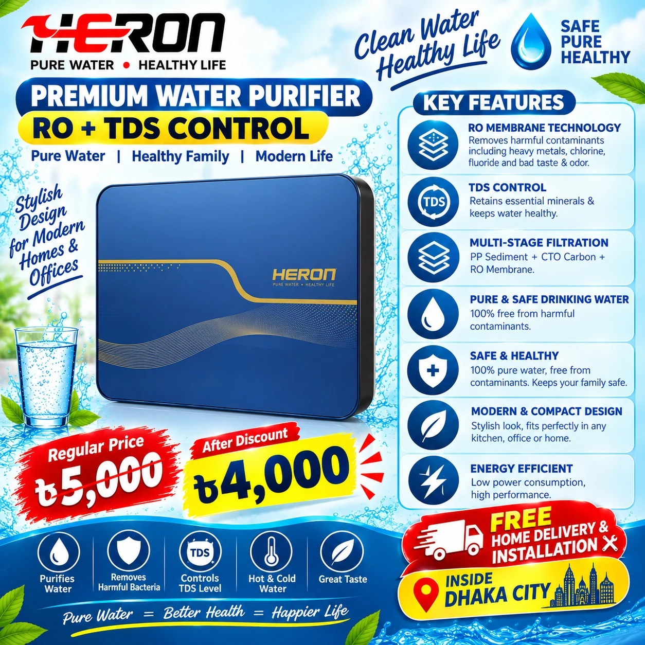 Heron Premium Water Purifier